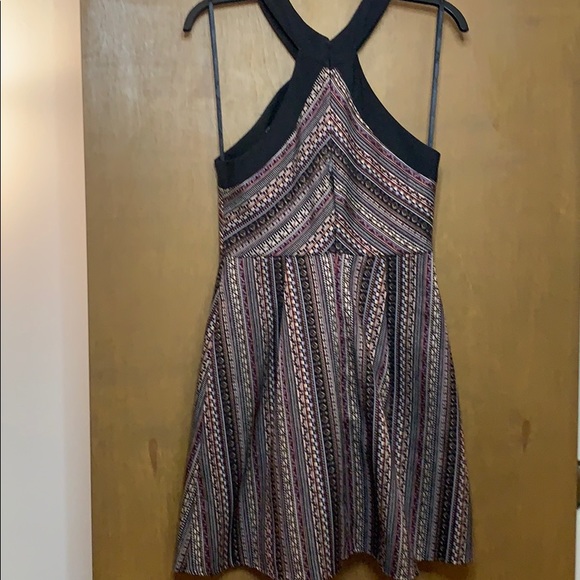 BCBGeneration Geo Pattern Halter Dress - Picture 4 of 5